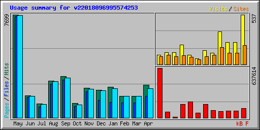 Usage summary for v22018096995574253